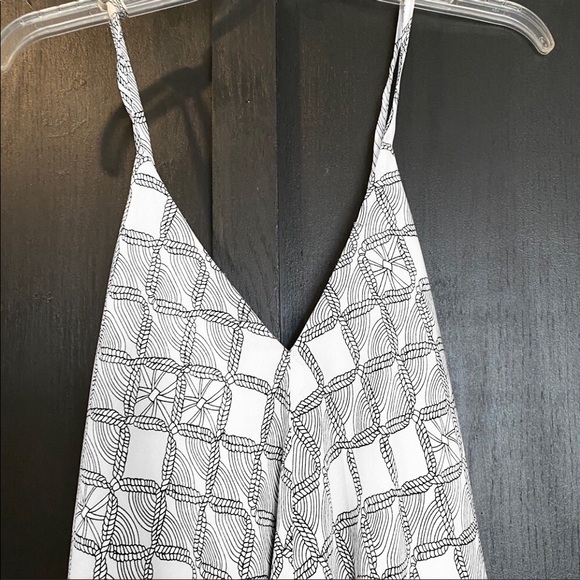 MARA HOFFMAN BATIK PRINT MAXI DRESS WATERFALL HEMLINE SIZE SMALL - Picture 6 of 6